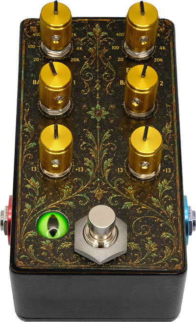 EQ Cat analog guitar pedal by Stomp Cats