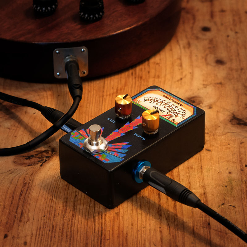 Chorus Cat handmade analog guitar pedal