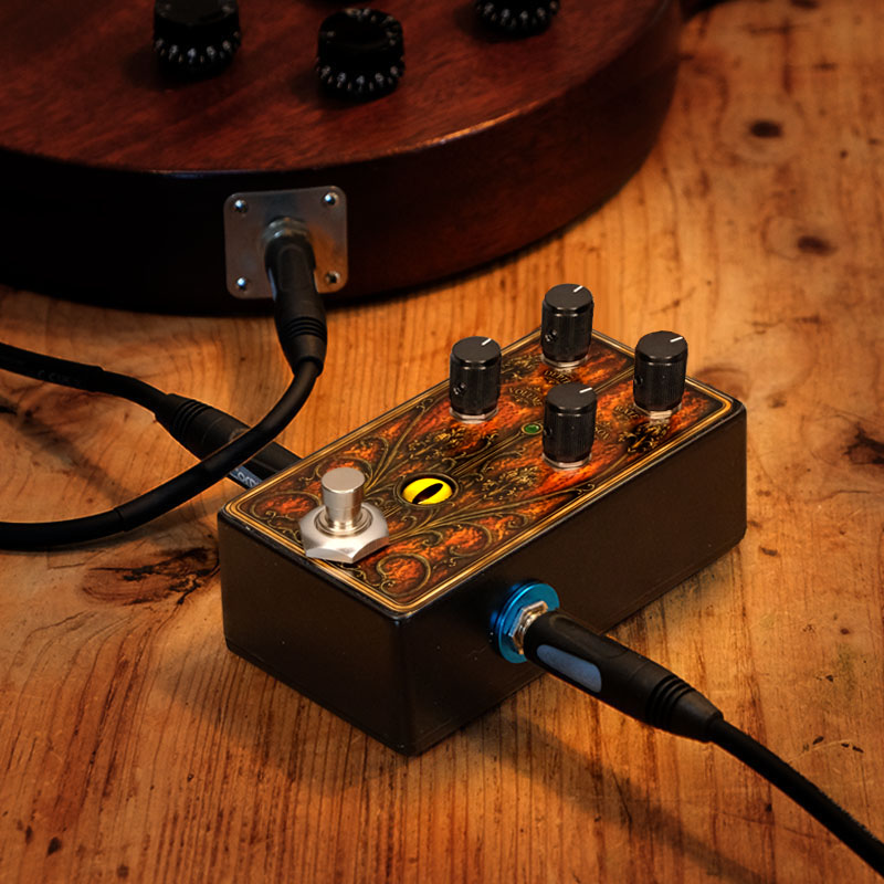 Phaser Cat handmade analog guitar pedal