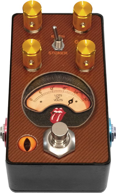 Stones Cat analog guitar pedal by Stomp Cats